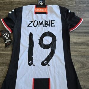 Charly Club de Cuervos Netflix Zombie Soccer Jersey